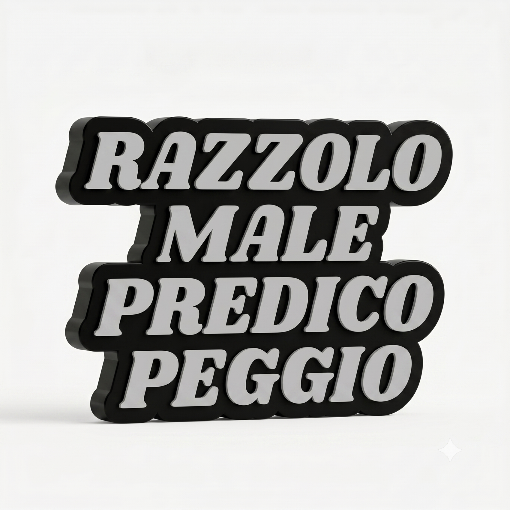 RAZZOLO MALE PREDICO PEGGIO