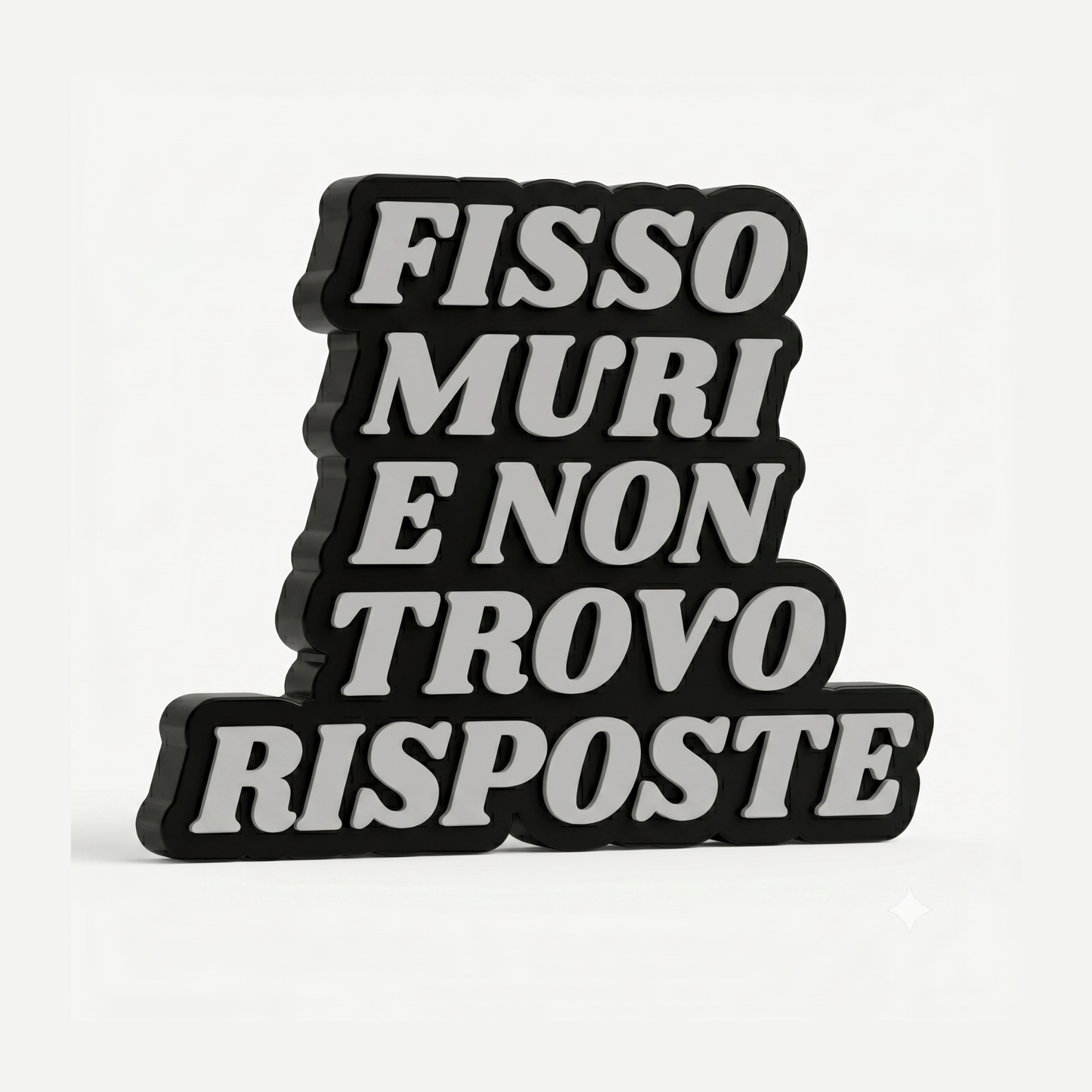 FISSO MURI E NON TROVO RISPOSTE