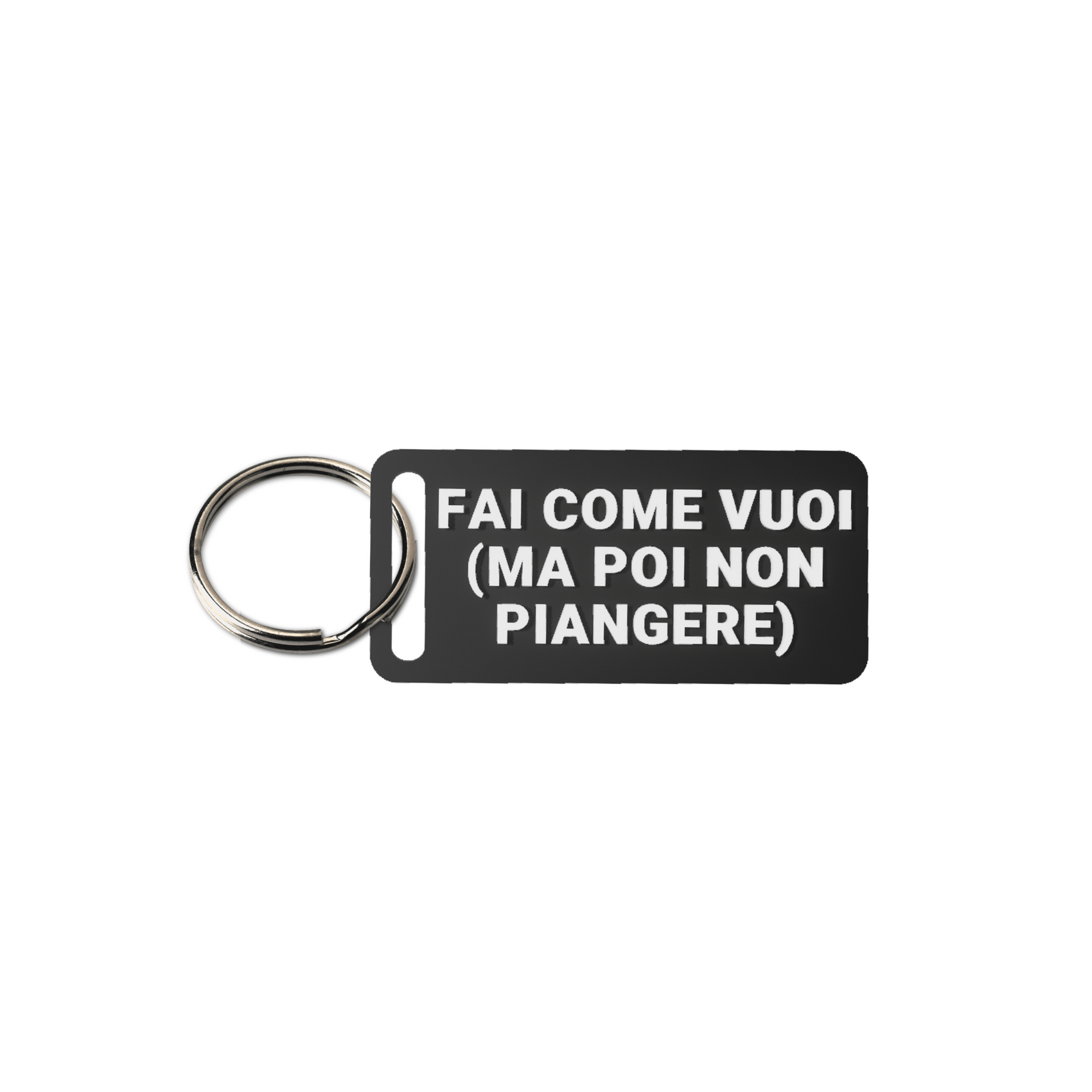 Fai come vuoi (ma poi non piangere)