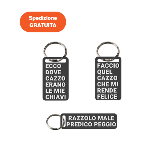 Three-Pack: Chiavi, Felice e Razzolo Male